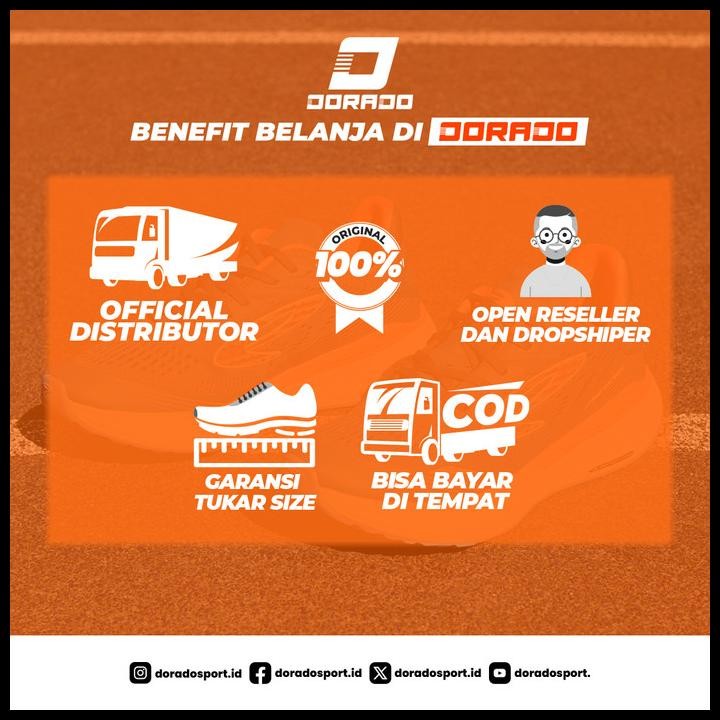 910 Nineten Osaka Arch Fix - Sepatu Lari Abu-Tua/Hitam/Putih Gading Original Best Seller