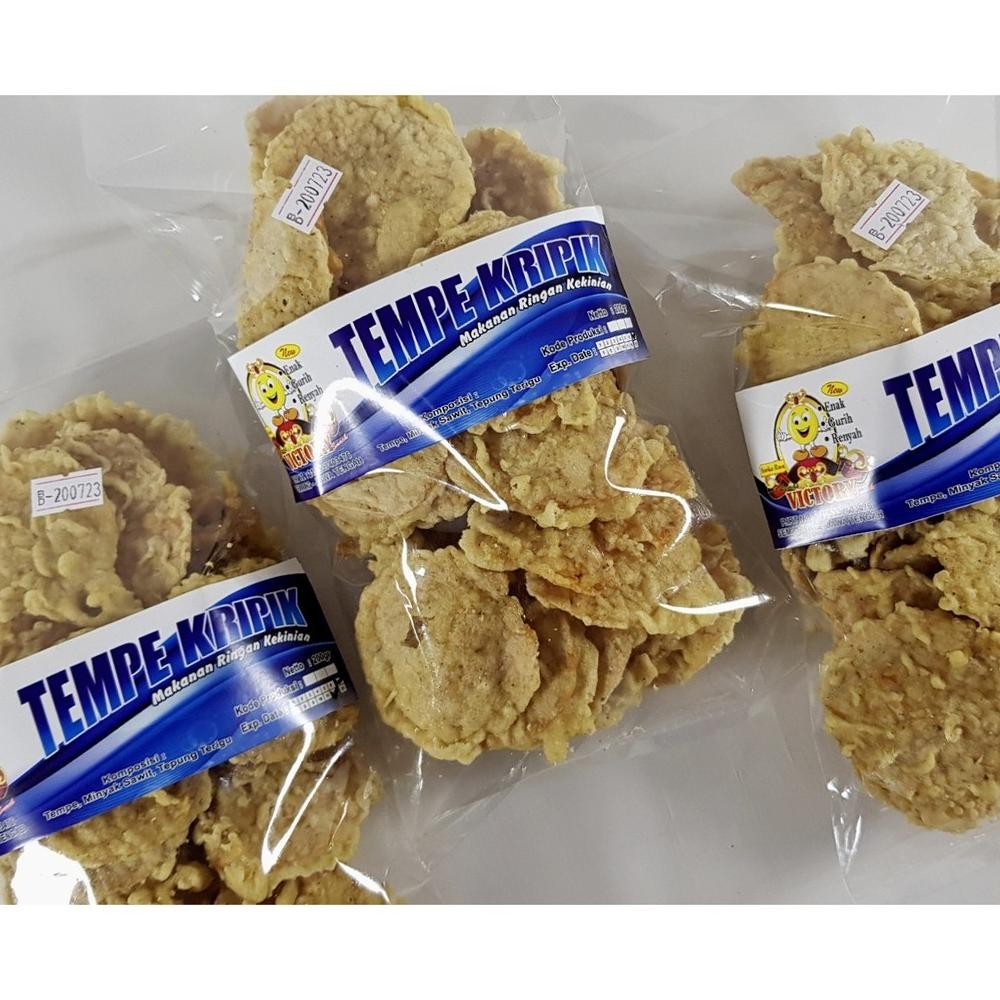 

Canggih Victory Snack - Camilan Tempe Kripik Gurih Nikmat Murah 200 Gr