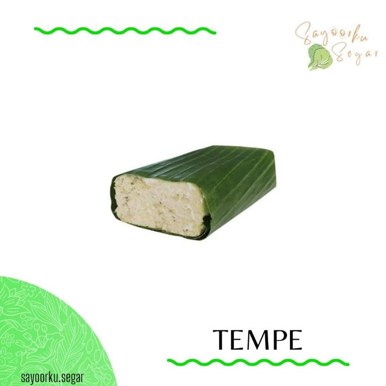 

Tahan Lama Kirim Besok Tempe Daun / Tempe Iris / Tempe Daun Mendoan