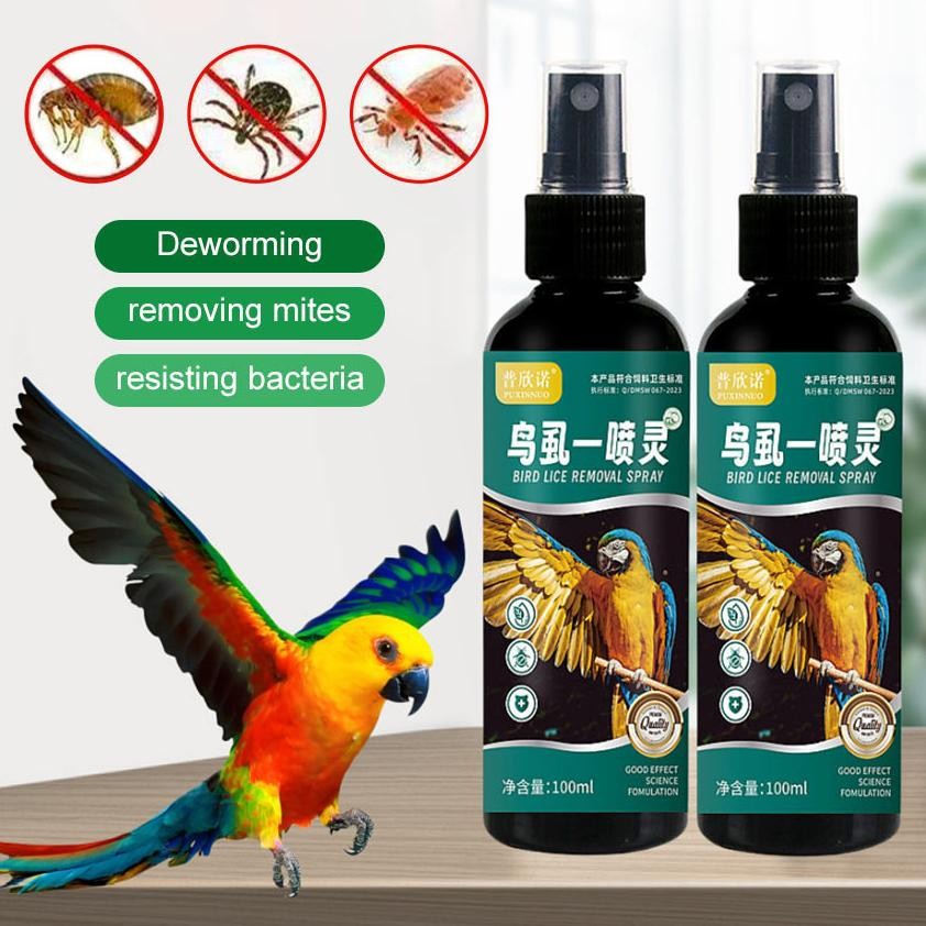 Premium 100ML Kutu Sempati,Shampo Sampo Mandi Burung,Obat Pembasmi Kutu & Jamur Burung/Sampo Jatijaj