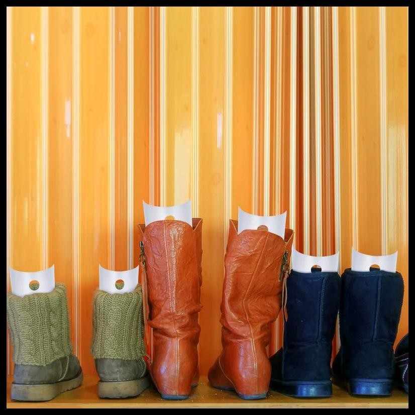 2PCS BOOTS SHAPER MENJAGA SEPATU BOOT BENTUK TABUNG SHAPER STAND SISIPAN BENTUK BOOT
