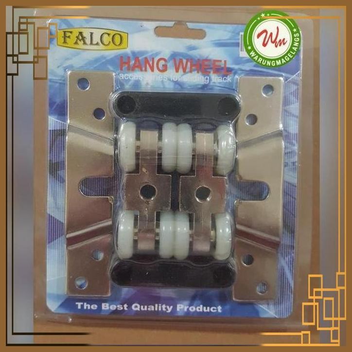 [WGM] RODA ROLLER REL PINTU SLIDING GESER GANTUNG ROLLER FOR SLIDING