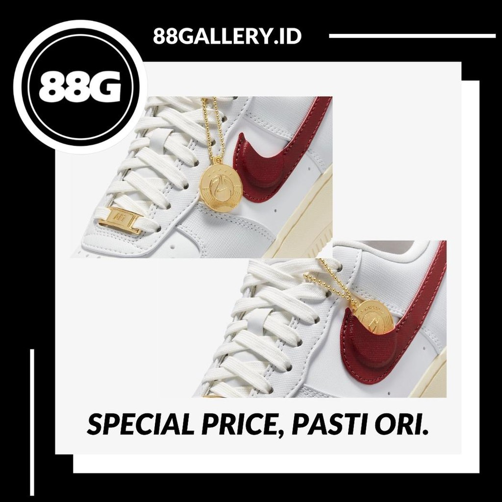 AIR FORCE 1 PHOTON DUST TEAM RED