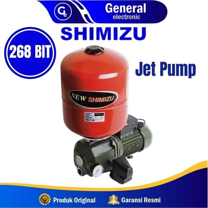 Mesin Pompa Air Jet Pump Shimizu PC 268 BIT Otomatis Garansi Resmi PC268BIT Promo