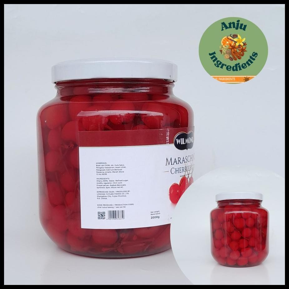 

CERY MERAH TANGKAI / CHERRY MARASCHINO TANGKAI / CHERY MERAH TANGKAI - 2KG
