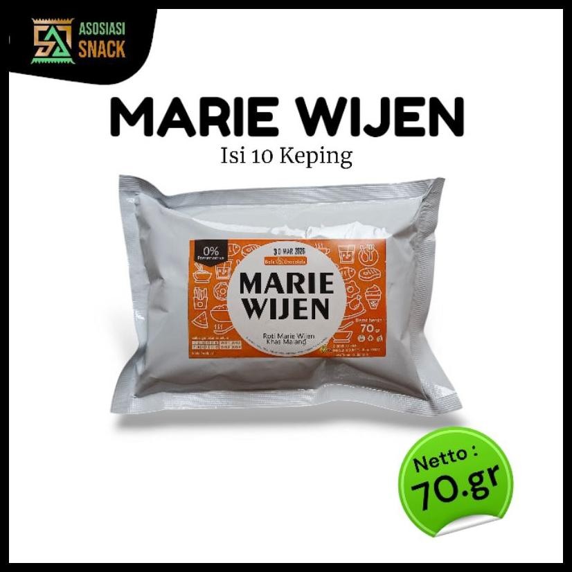 

MARIE WIJEN ISI 10.KEPING OLEH OLEH KHAS BATU MALANG CEMILAN ENAK DAN LEZAT