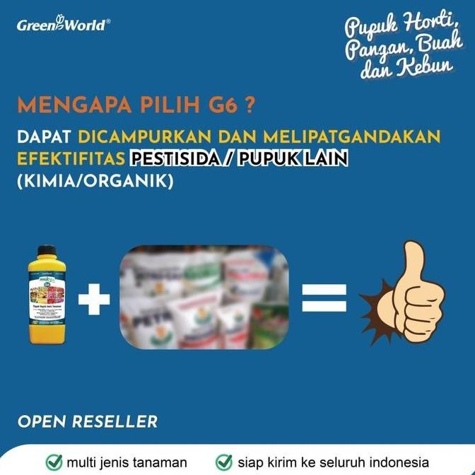 Pupuk Organik MAGICgro G6 - PUPUK PENYEHAT AKAR TANAMAN - 1 LITER murah