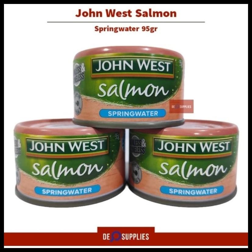 

JOHN WEST SALMON SPRINGWATER 95GR - SALMON DALAM KALENG TINGGI OMEGA 3