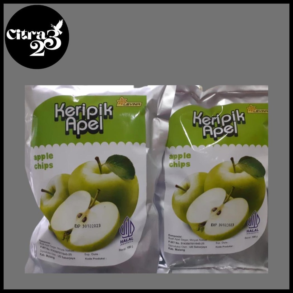 

KERIPIK BUAH MALANG LEVINA 100GR RASA APEL NANGKA - ENAK MANIS NIKMAT!!