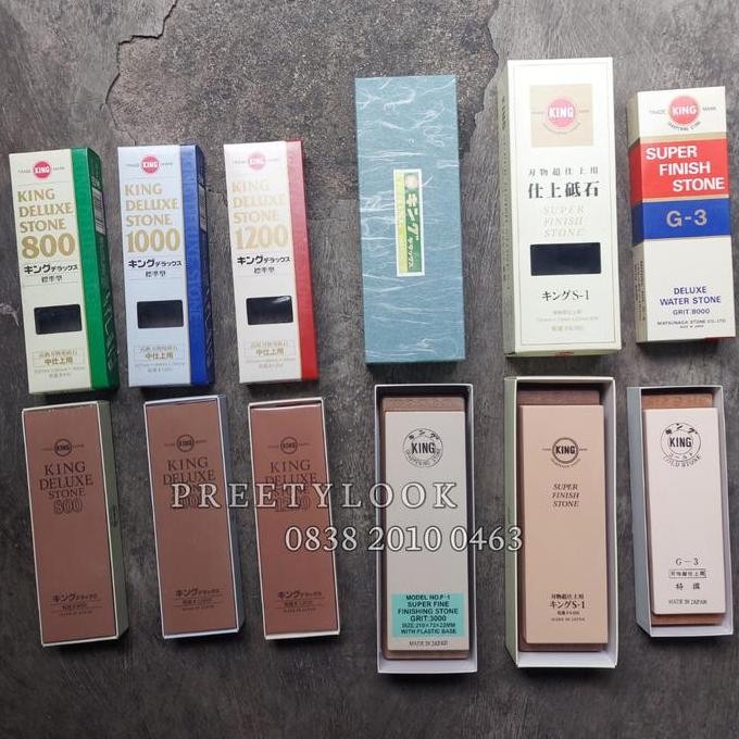 

Terlaris Asahan King Deluxe Stone Grit 800 1000 1200 3000 6000 8000 Batu Asah