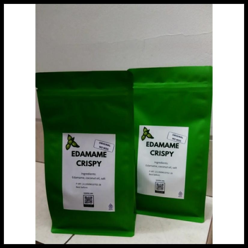 

EDAMAME CRISPY ENAK-E TOPLES 500 GRAM
