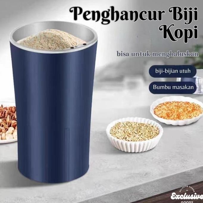 

Terlaris [Xgoods] Blender Penggiling Biji Kopi Kacang Bumbu Dan Beras / Grinder Electric Coffee Portable Mesin Stainless