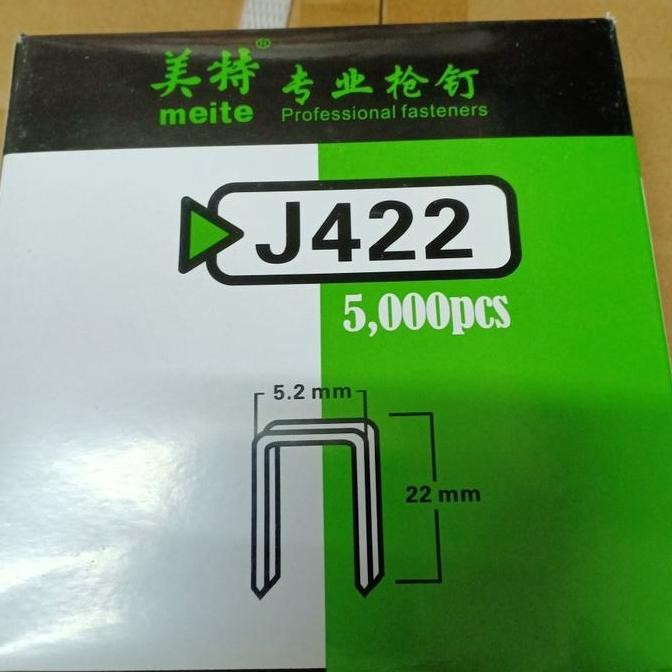 

new Isi paku tembak 422j Meite / Isi staple 422j / Paku tembak U