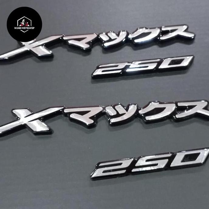 ready EMBLEM XMAX 250 RESIN JEPANG NEMO TULISAN JEPANG NEMO