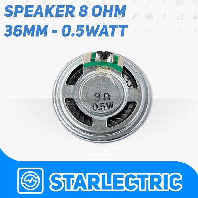Speaker Mini 0.5 W 8 Ohm 8Ohm Kecil Small 0.5W