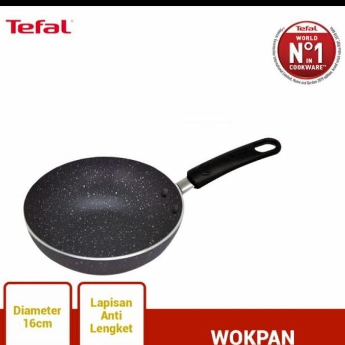 Tersedia TEFAL NATURA WOK PAN 16 CM / PANCI WAJAN PENGGORENGAN
