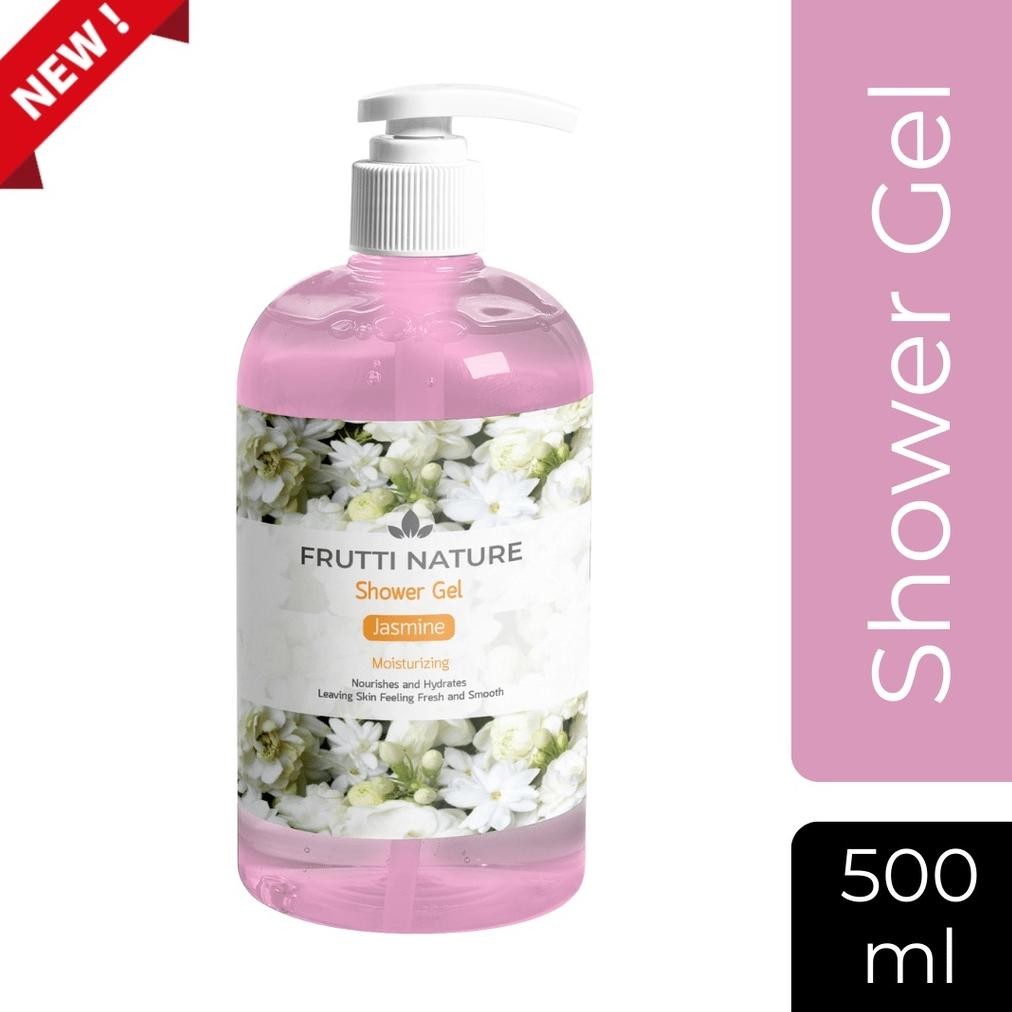 cun_CUN Frutti Nature x Tutti Frutti - Shower Gel / Sabun Mandi / Sabun Cair Jasmine / Uk 500 ml / P