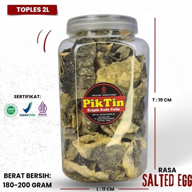 

Keripik kulit ikan patin | Fish Skin | kemasan toples ekonomis
