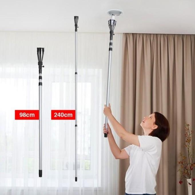 Tongkat Lampu KENMASTER / Tongkat STICK Pemasang Lampu