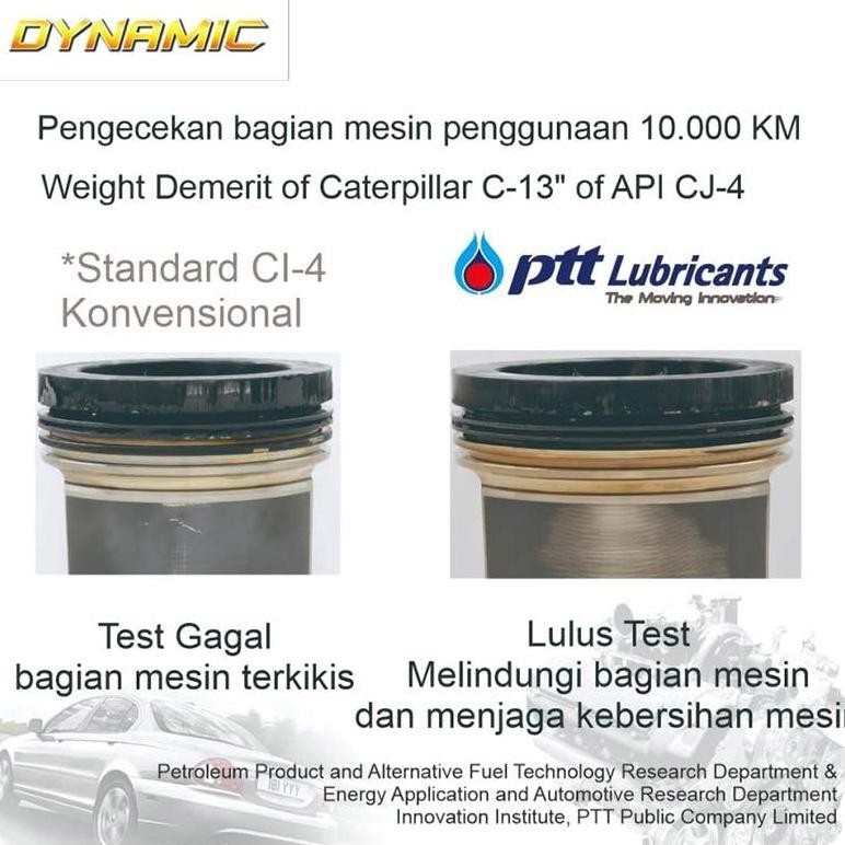 PTT LUBRICANTS DYNAMIC COMMONRAIL SYNTHETIC SAE 5W30 [1L] OLI MOBIL PTT DIESEL