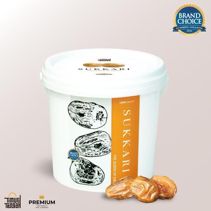 

READY Kurma Sukari Ember Premium Timur Tengah 850 gr High Quality