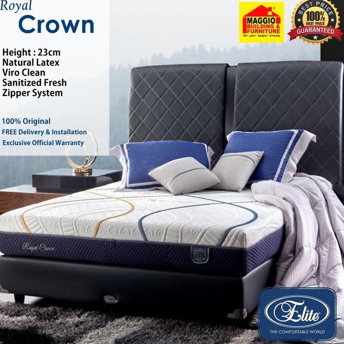 Kasur Springbed Elite - Matras Furniture - Royal Crown - Elite Springbed