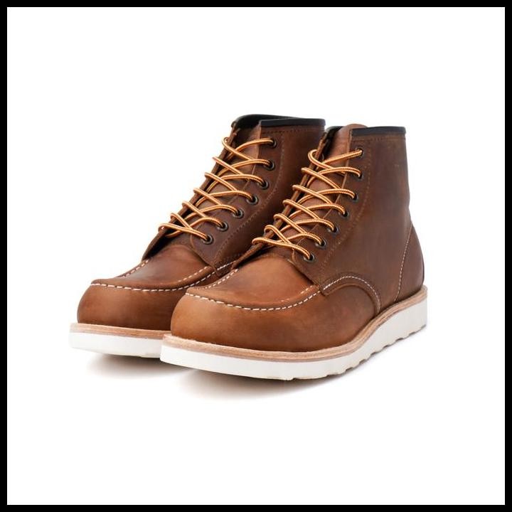 Lthrkrft - Elka - Boots - Sepatu Boots Pria Moc Toe Boots Kulit Asli Original Best Seller