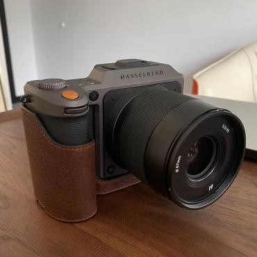 Handmade Genuine Leather Camera case Video Half Bag Camera Bodysuit For hasselblad X1D2 II x1d ii 50