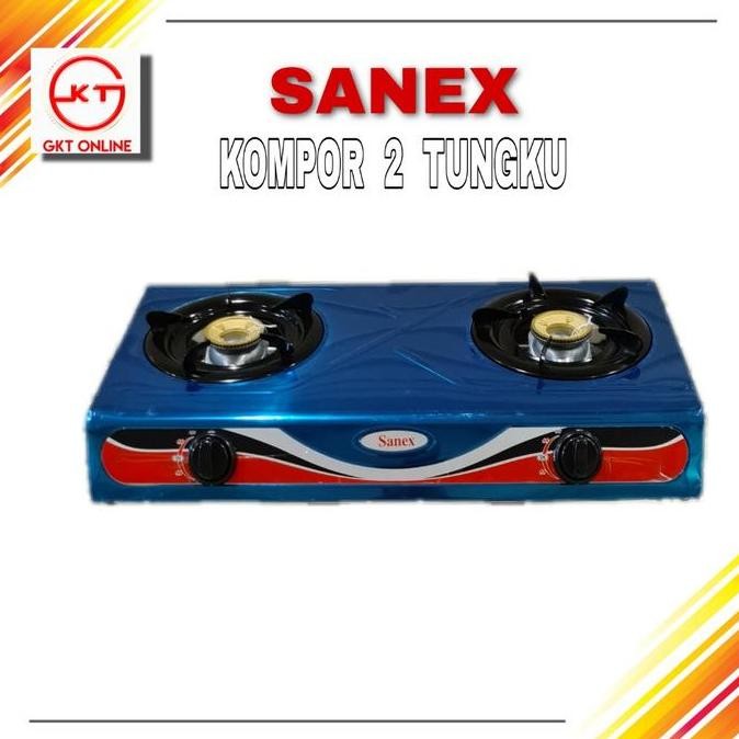 Tersedia Kompor 2 tungku sanex / Kompor Gas Sanex dua tungku
