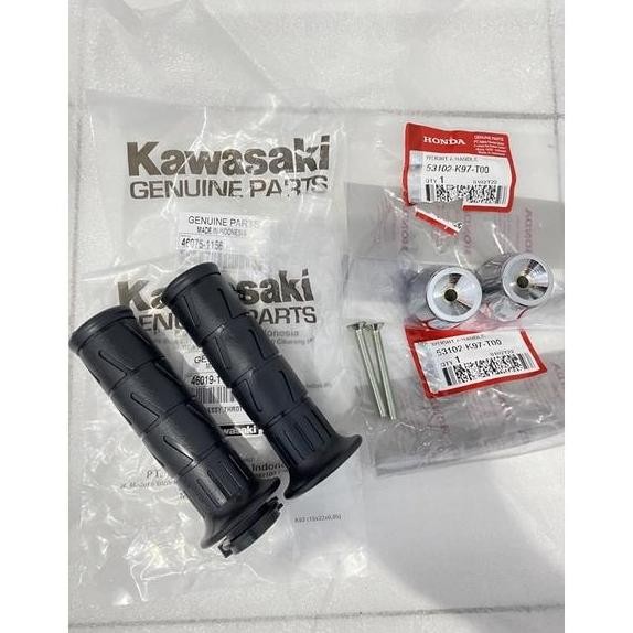 Handgrip Kaze Stang Jalu Pcx Original - Bandul Stang Jalu Motor Chrome