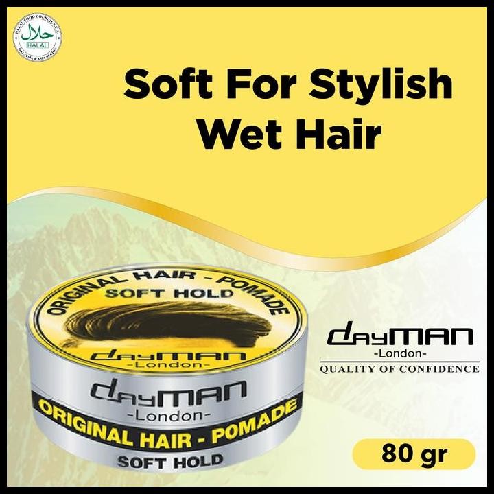 Terlaris Dayman Hair Pomade-Soft Hold 80 Gr Good Quality