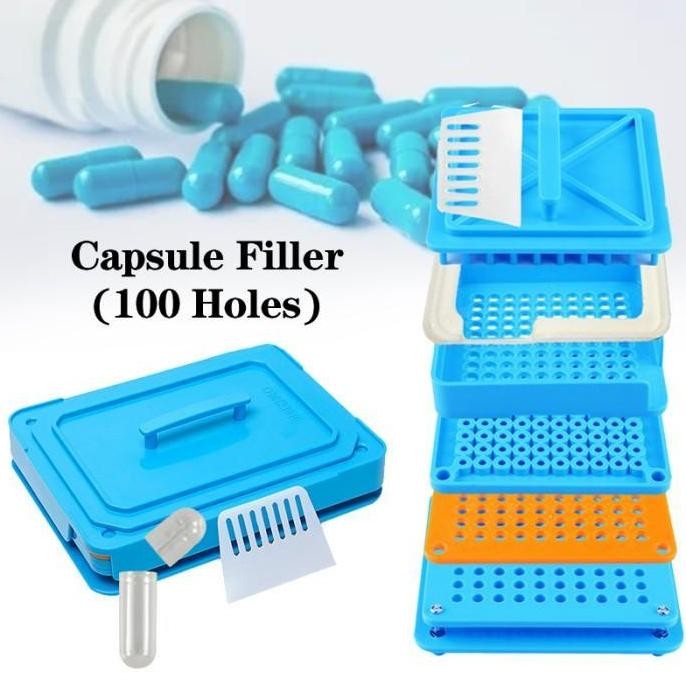 

Terlaris 100 Lubang Capsules Filling Board 0# Dan 00# 1#/Alat Pengisi Bubuk Kapsul Manual Mesin Pengisi Kapsul Manual /100 Lubang