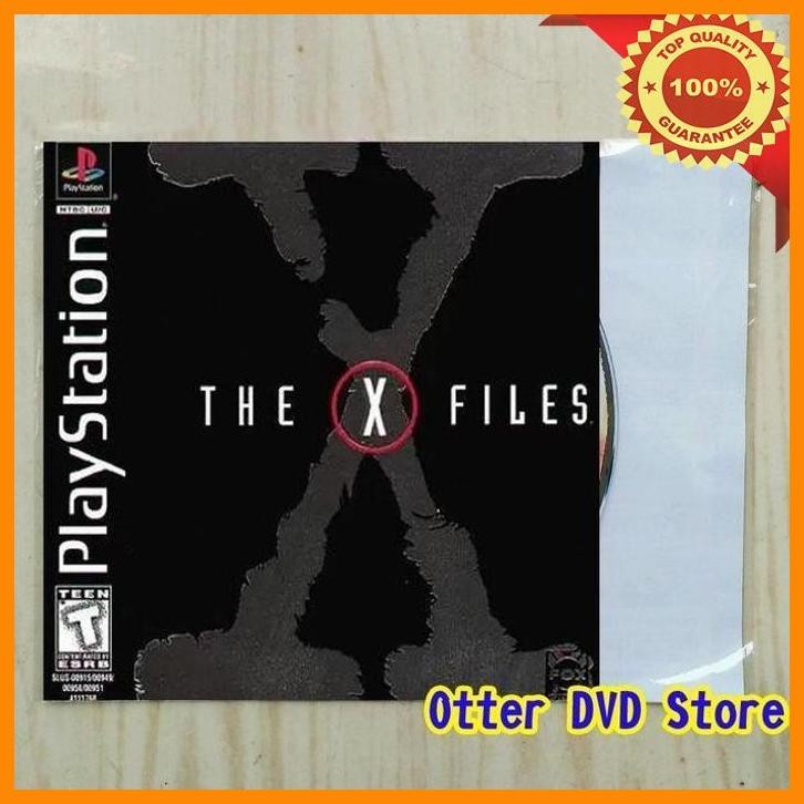 [TPS] KASET CD GAME PS1 PS 1 THE X-FILES GAME - THE X FILES GAME ( 2 DISC )