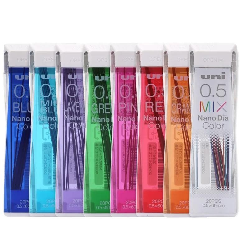 

0.5 Colored Mechanical Pencil Leads Refills 0.5Mm Writing Supplies Student Art Sketch Drawing Stationery