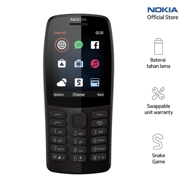 we-12 AS25 HP NOKIA 210 JADUL DUAL SIM NEW Berkualitas Original