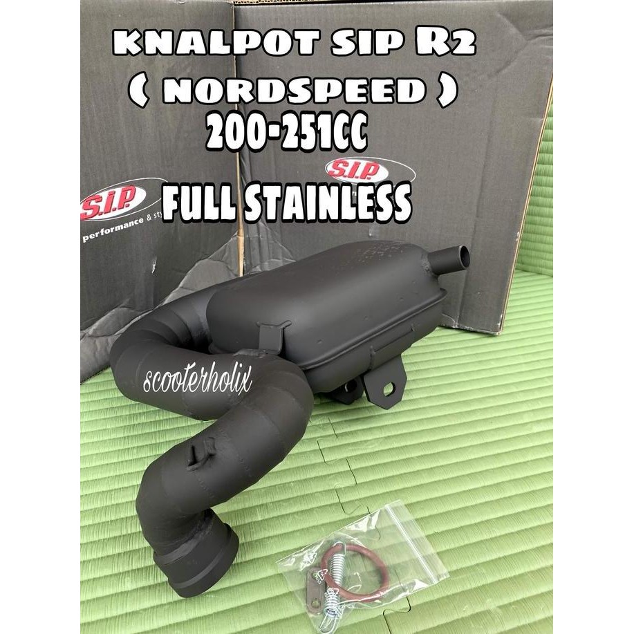 Knalpot Racing BIGBOX SIP VIPER NORDSPEED 200cc