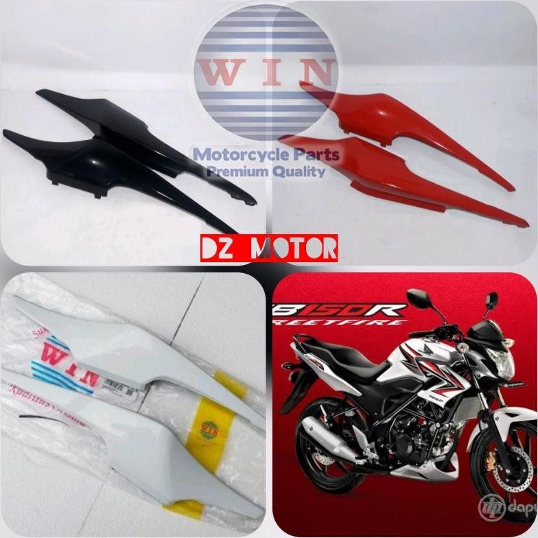 Diskon Cover Body Belakang Honda Cb 150R Cb 150 Lama Old Hitam Merah Putih Merek Win Sale