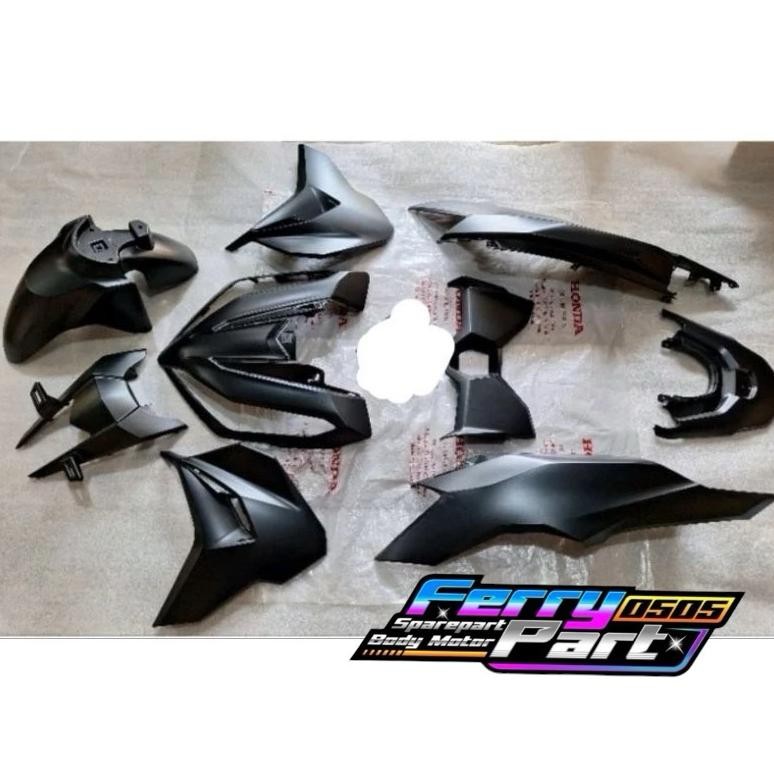 Cover full body vario 125 new 2023-2024 k2v vario new 125 terbaru hitam dof
