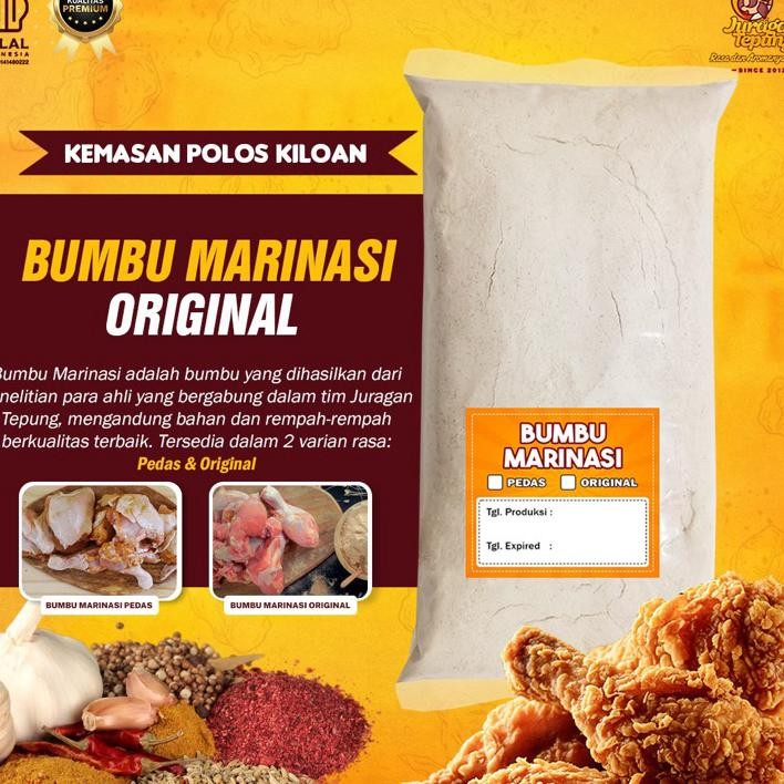 

Bumbu Marinasi Kemasan Polos