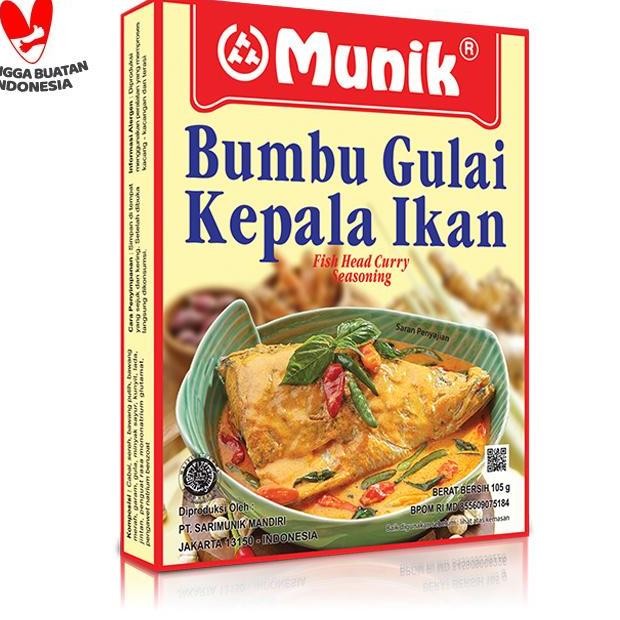 

Bumbu Munik Gulai Kepala Ikan 105 Gram