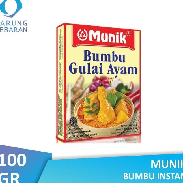

Munik Bumbu Gulai Ayam 100Gr