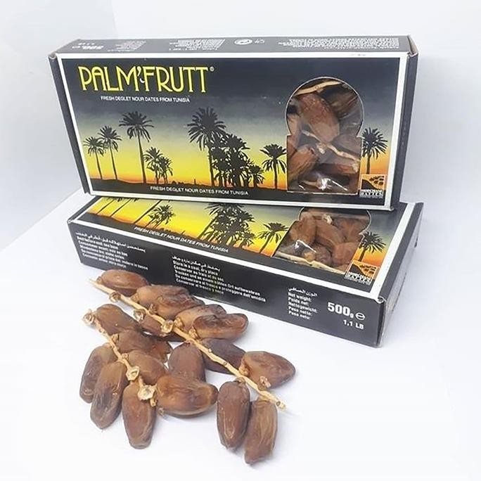 

READY Kurma Palm Fruit 500gr Tunis Frutt Tunisia Tangkai Original
