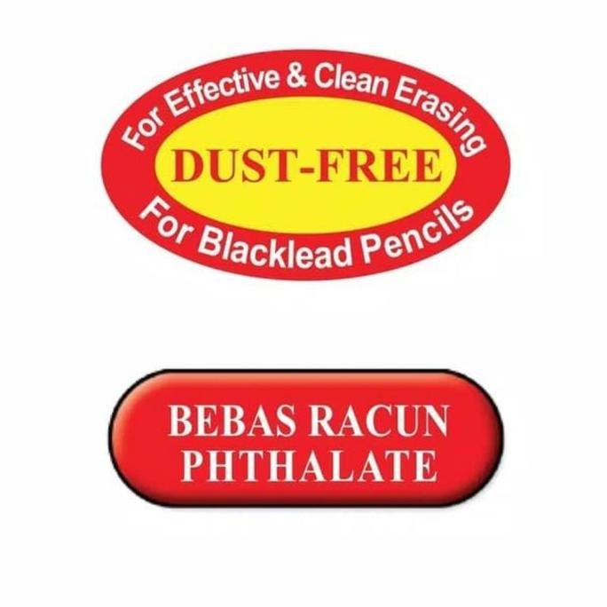 

Faber Castell Dust Free Eraser White Big / Penghapus Besar