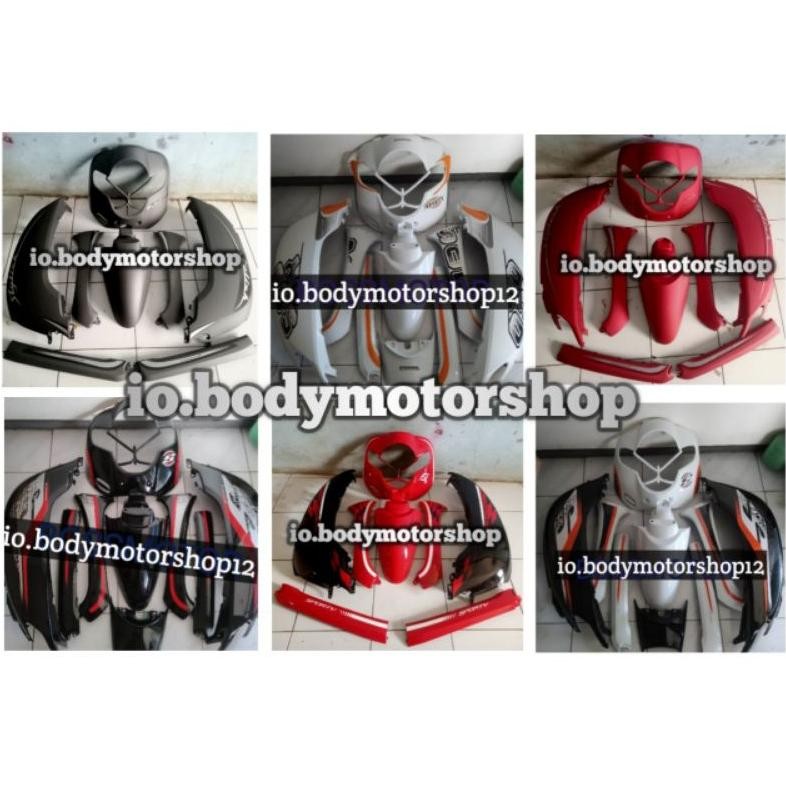 COVER BODY HALUS HONDA SCOOPY 2017-2019 FULL SET BODY HALUS SCOOPY DONAT RING 12 TAHUN 2017 2018 201