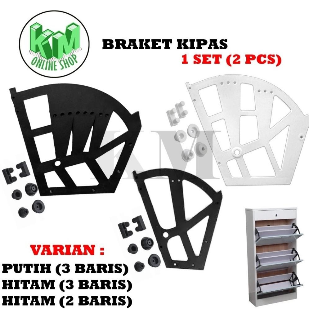 Bracket Fitting Lipat Rak Sepatu Kipas Braket Rak Sepatu Lipat Rak Sepatu Putar