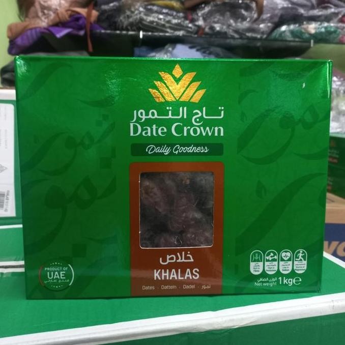 

READY Kurma Date crown khalas Kholas 1kg New expired