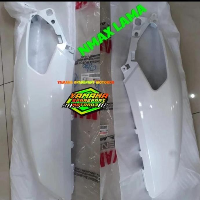 COVER BODY NMAX LAMA OLD BELAKANG KANAN KIRI PUTIH YGP