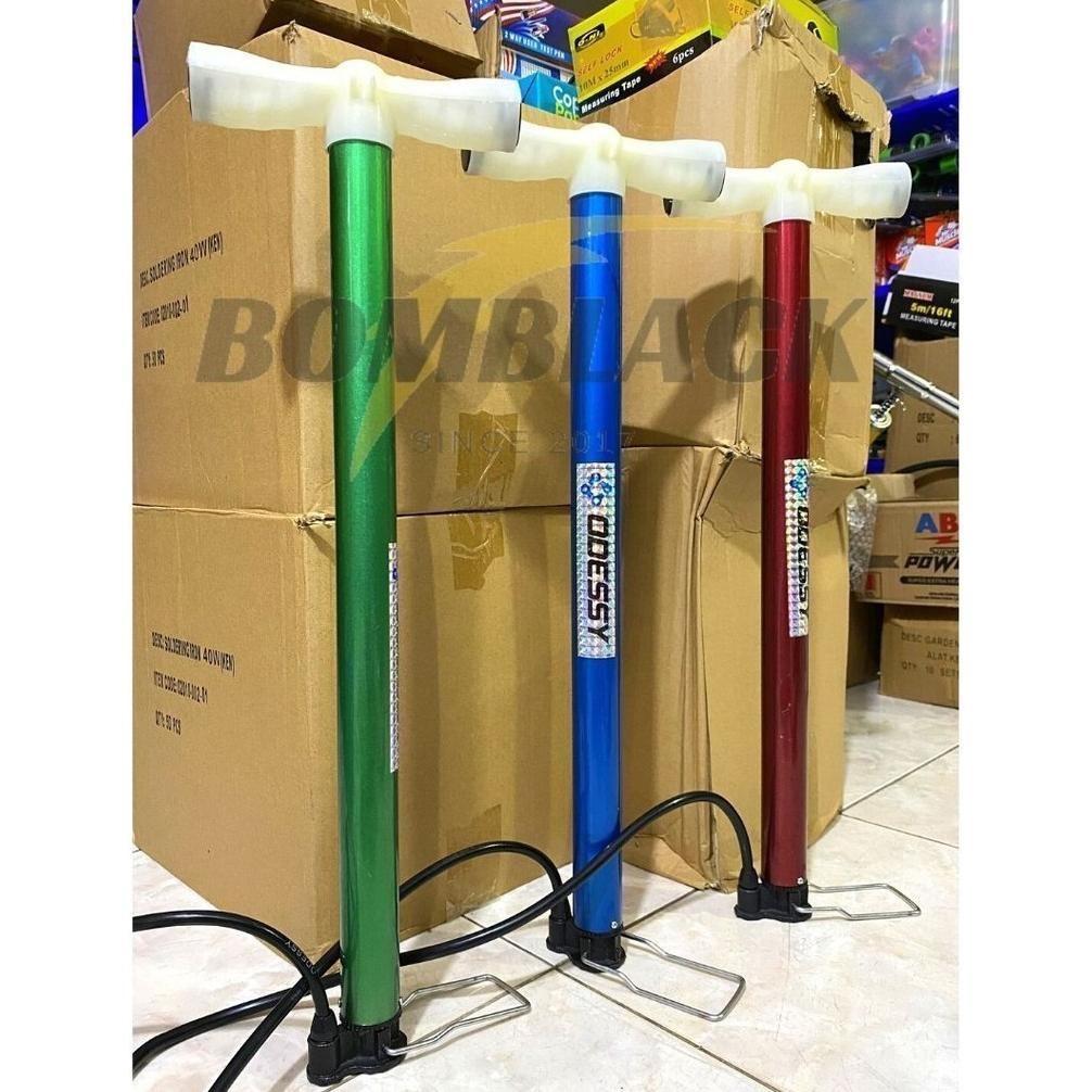 HJK TERMURAH POMPA SEPEDA MOTOR SEPEDA FIXIE KOMPA BAN POMPA BAN ANGIN MANUAL PANJANG ATLANTIS WARNA