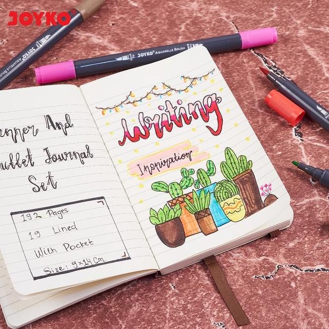 

Joyko Notebook GARIS A5 A6 SOFT COVER / Buku Diary Jurnal A5 A6 Joyko