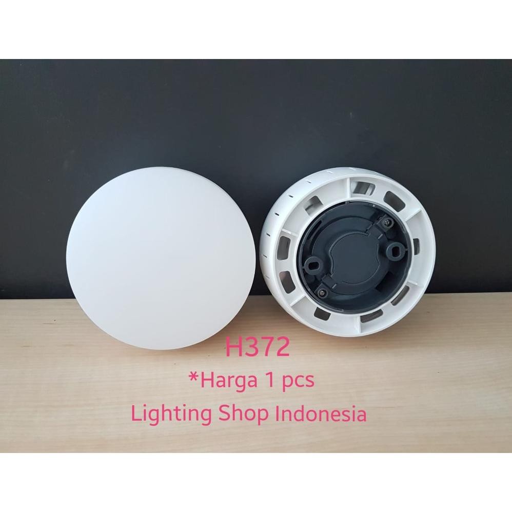 H372 lampu downlight outbow led 9w tempel plafon panel bulat handmade